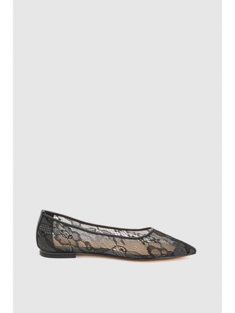 KAREN MILLEN Lace Ballet Flat Shoe