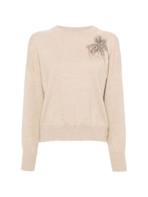 Brunello Cucinelli Monili-chain sweater