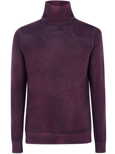Avant Toi Sweater High Neck "Hand Painted Cashmere And Wool"