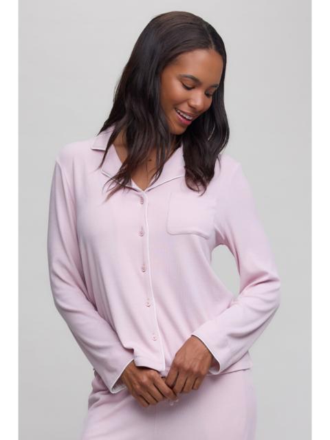 Barefoot Dreams Ultra Soft Rib L/S Sleep Shirt