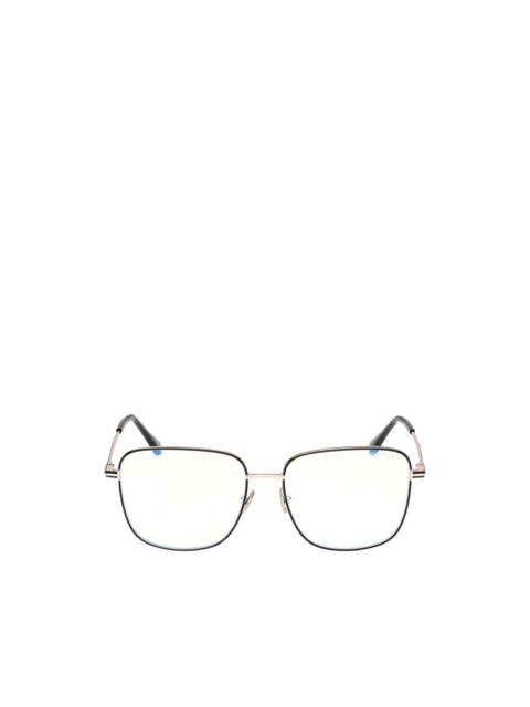TOM FORD rectangle metal glasses
