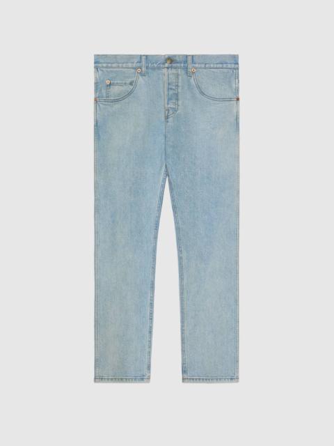GUCCI Tapered washed jeans