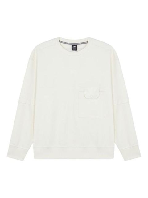 New Balance New Balance Casual Lifestyle Sweatshirt 'White' AMT21369-IV