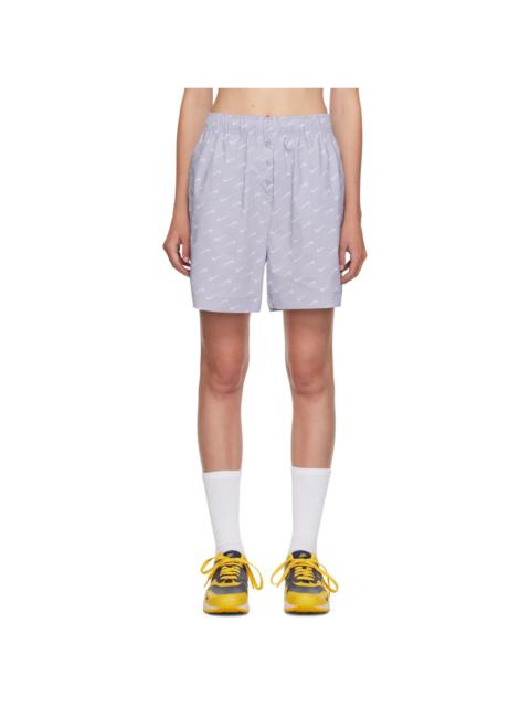 Purple Sportswear Everyday Modern Shorts