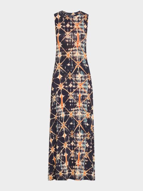ULLA JOHNSON Orla Sleeveless Midi Dress