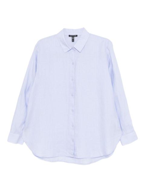 EILEEN FISHER classic collar long-sleeved shirt