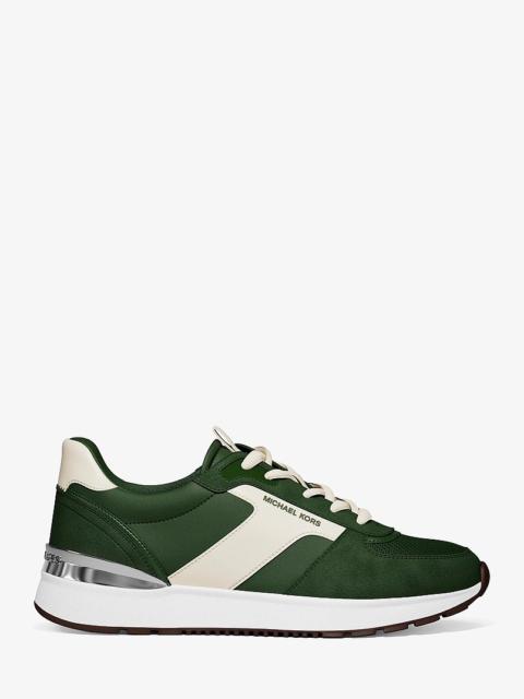 MICHAEL KORS Remy Mixed-Media Trainer