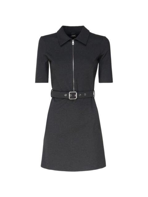 belted dress