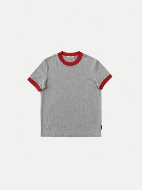 Nudie Jeans Lova Tee Greymelange