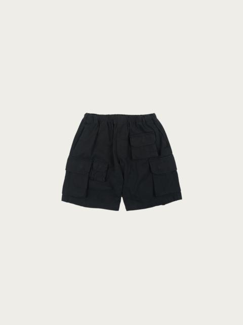 FrizmWORKS Canvas Multi Pocket Shorts - Black