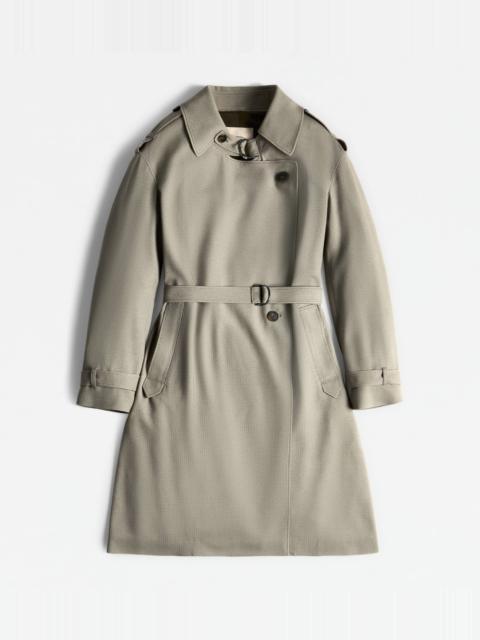 Tod's TRENCH COAT - BEIGE