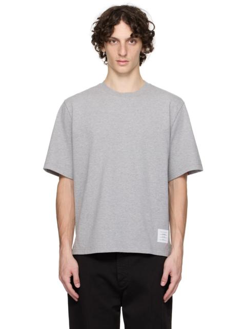 Thom Browne Gray Short Sleeve T-shirt