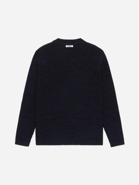 3sixteen Long Sleeve Knit T-shirt - Vintage Black