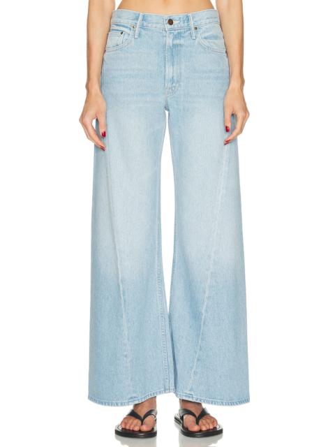 MOTHER The Lemon Twist Sneak Jeans