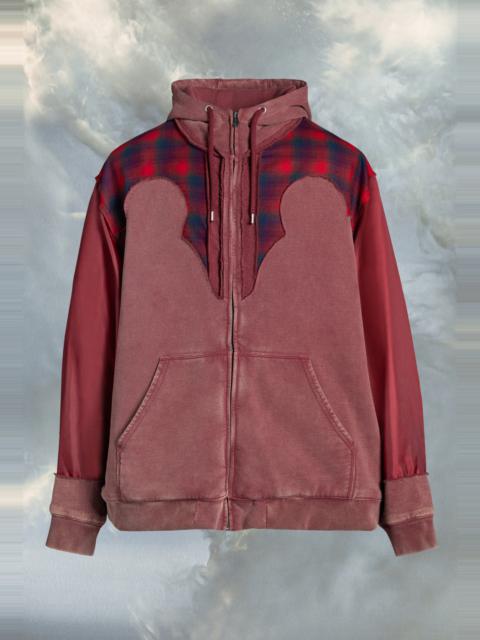 Pendleton yoke hoodie