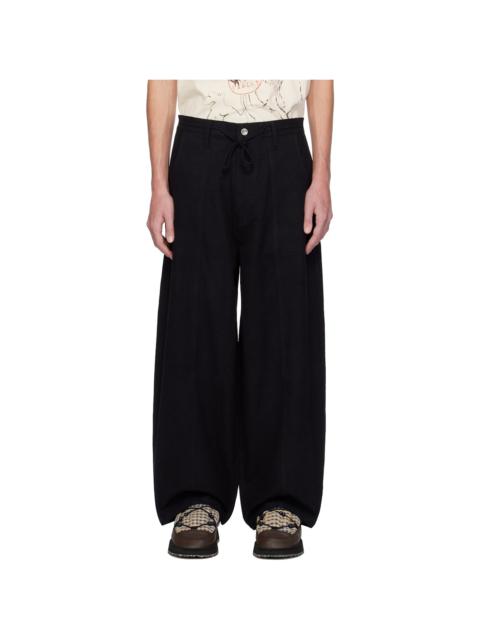 Story mfg. Black Document Trousers