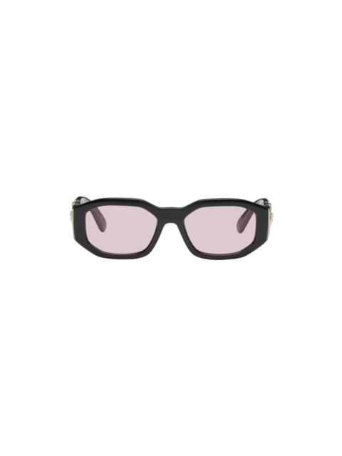 Black & Pink Medusa Biggie Sunglasses