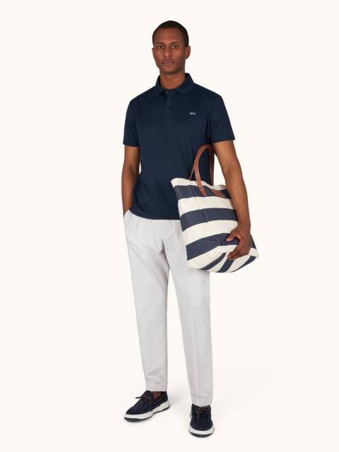 Paul & Shark DOUBLE PIQUÉ COTTON POLO