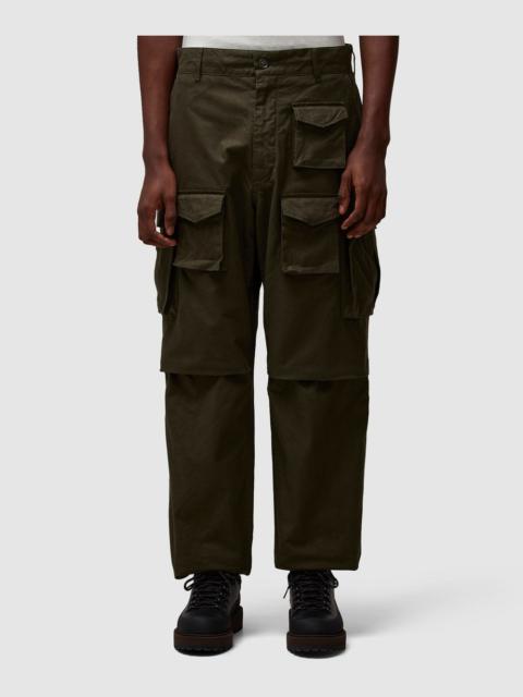 Nigel Cabourn Army Cargo Pant In Brush Camo | REVERSIBLE