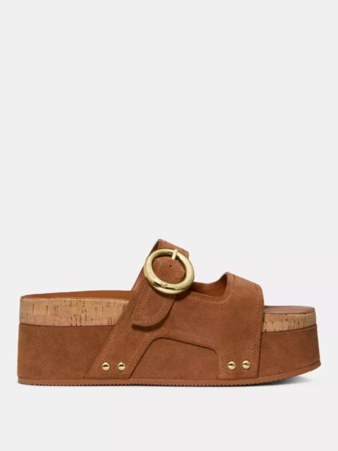 kate spade Halo Platform Footbed Sandal