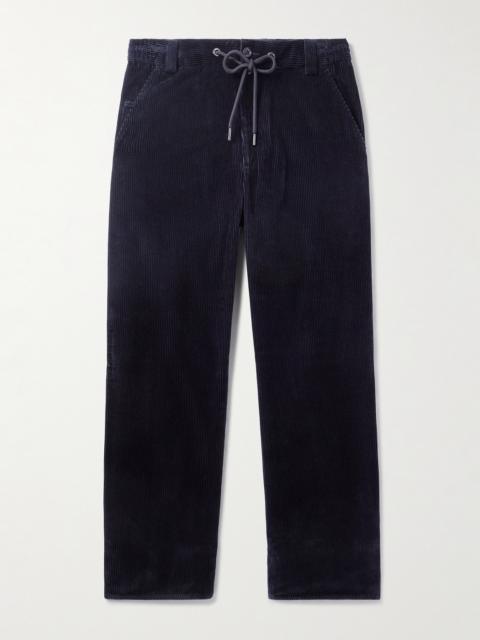 Moncler Straight-Leg Cotton-Corduroy Trousers
