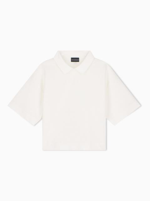 EMPORIO ARMANI KNITTED POLO SHIRTS