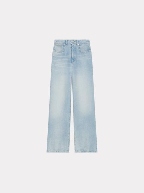 KENZO Wide Japanese denim jeans