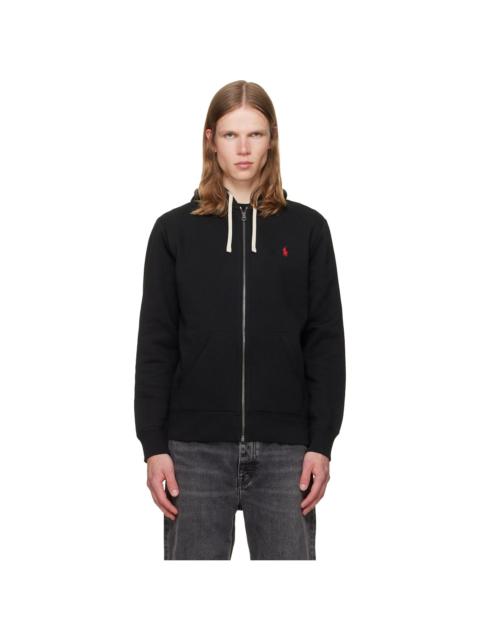 Polo Ralph Lauren Black Fleece Full-Zip Hoodie