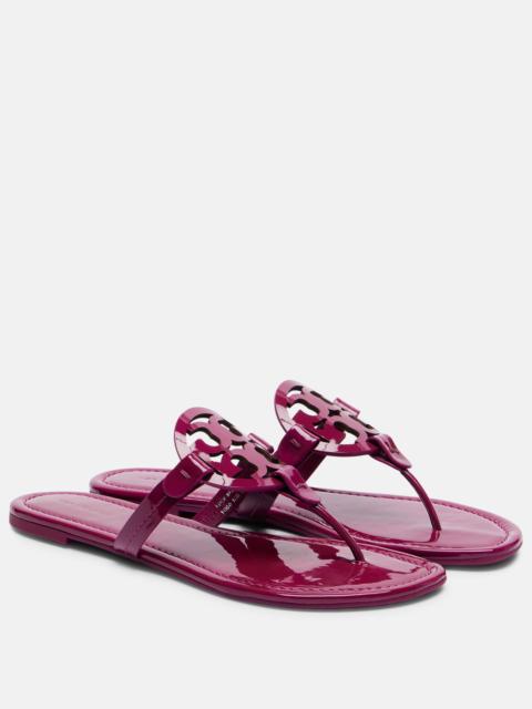 TORY BURCH Miller patent leather thong sandals