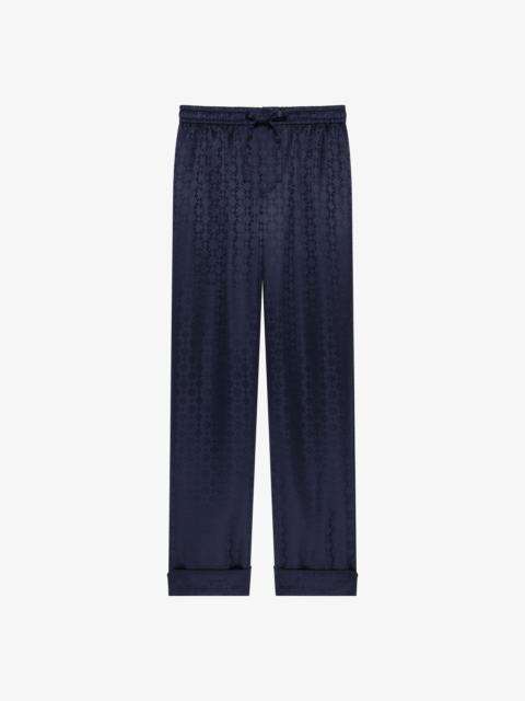Givenchy PYJAMAS PANTS IN MONOGRAM 72 JACQUARD