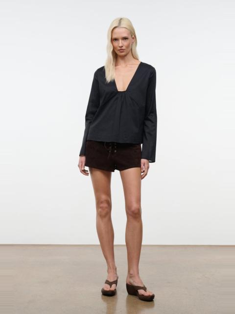 STAUD STAUD SU26 VIVI TOP BLACK