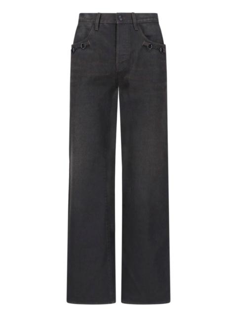 GUCCI FLARED JEANS "MORSETTO"