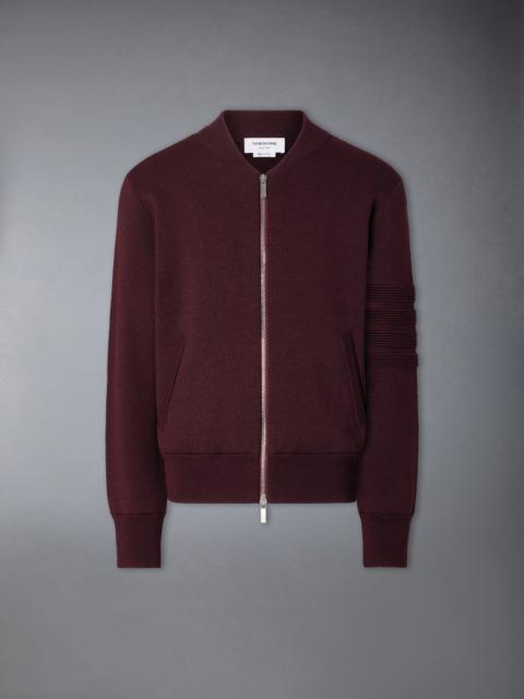 Thom Browne OTTOMAN MILANO STITCH 4-BAR BOMBER JACKET