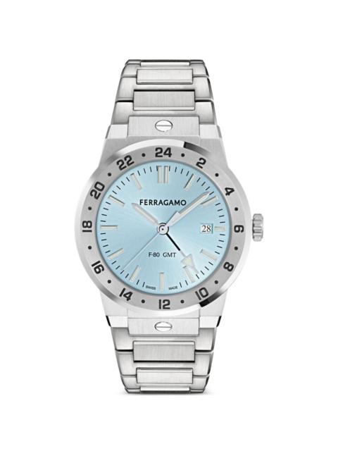 FERRAGAMO F-80 GMT 41mm watch