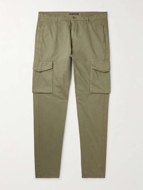 Aspesi Cotton-Gabardine Tapered Trousers