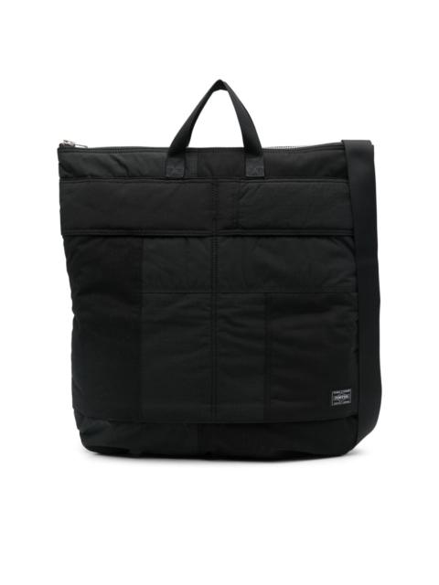 Comme des Garçons Homme x Porter Tanker Helmet tote bag