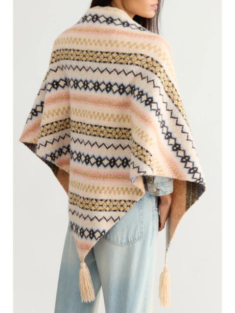FREE PEOPLE Over The Coat Shawl