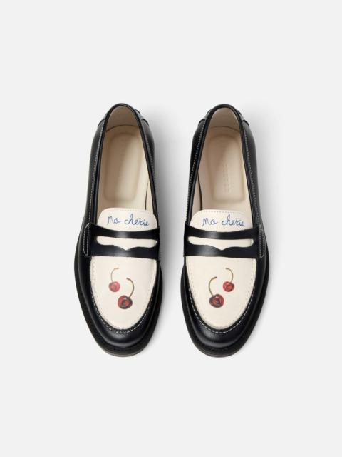 DUKE + DEXTER Wilde Cherry Penny Loafer - Women's