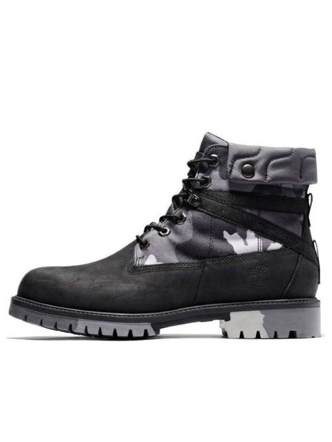 Timberland Timberland Heritage EK+ 6 Inch Waterproof Wide-Fit Boot 'Grey Camouflage' A29P7001