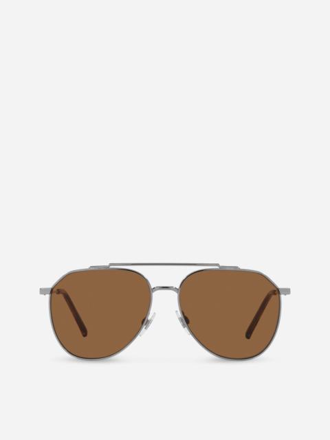 Dolce & Gabbana Diagonal Cut Sunglasses