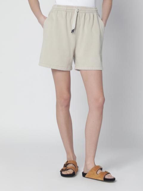 Isabel Marant Étoile Sand-coloured sporty shorts
