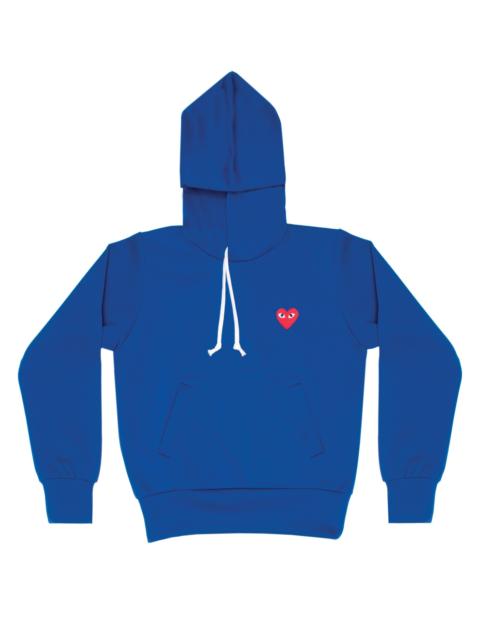 Comme des Garçons PLAY 심장 로고 hoodie