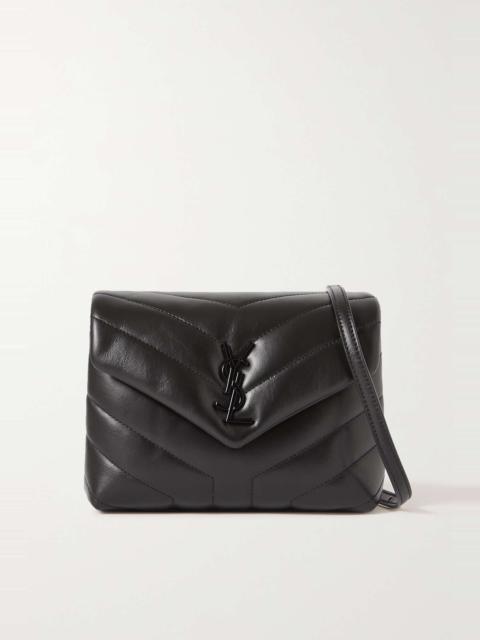 SAINT LAURENT Loulou Toy quilted leather shoulder bag