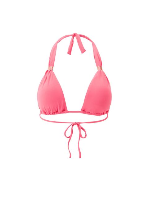 MELISSA ODABASH GRENADA CORAL BIKINI TOP