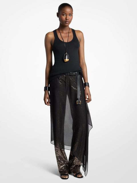 MICHAEL KORS COLLECTION Wool Blend Tank Top