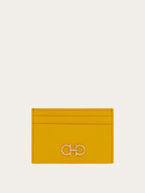FERRAGAMO Gancini credit card holder