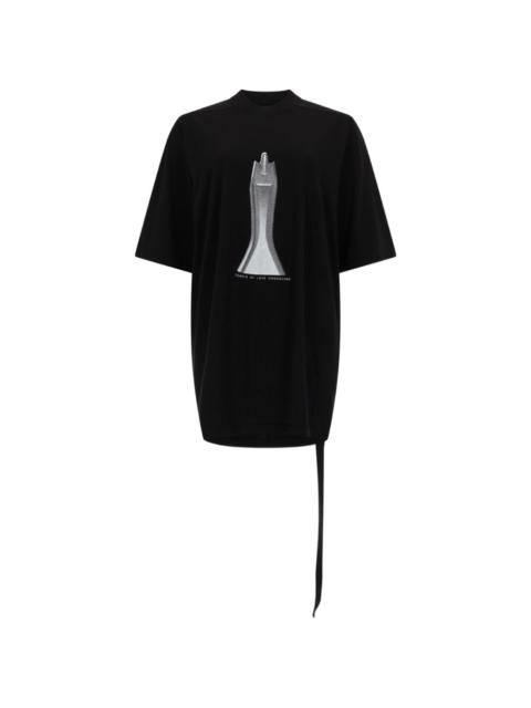 Rick Owens DRKSHDW printed T-shirt