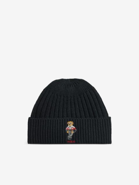 Polo Ralph Lauren Polo Bear ribbed-knit beanie hat