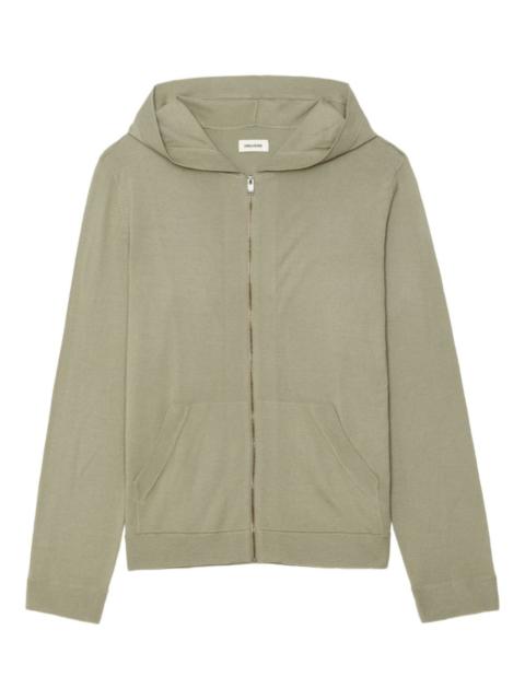 Zadig & Voltaire Clash We Revoltaire zip hoodie