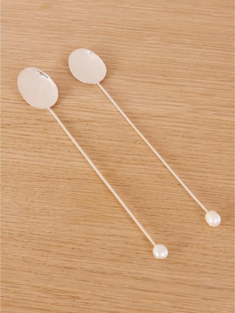 Gohar World Set Of Two Silver-plated Cocktail Spoon